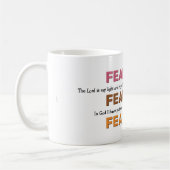 FEARLESS Psalms Inspirerend DAT IK NIET ZAL BEGRIJ Koffiemok (Links)