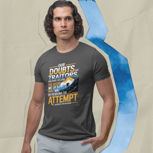 Fearless Pursuit beroemd gemaakt door Motivatie Sh T-shirt