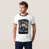Fearless Roar beroemd gemaakt door Bold Lion T-shirt (Voorkant volledig)