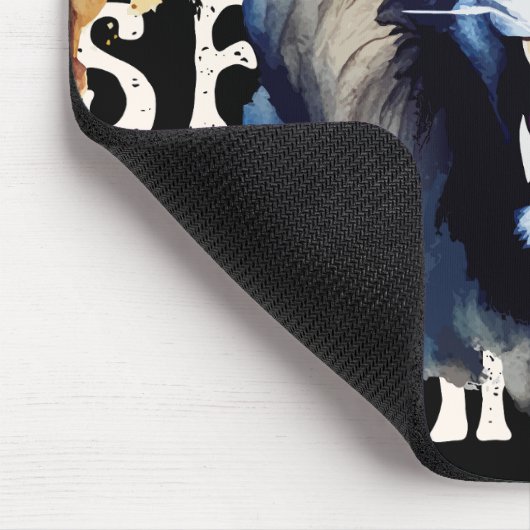 Fearless Roar – Bold Lion  Muismat (Hoek)