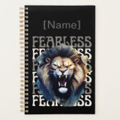 Fearless Roar – Bold Lion  Planner (Voorkant)