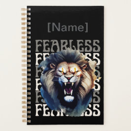 Fearless Roar – Bold Lion  Planner