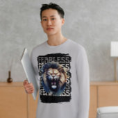 Fearless Roar – Bold Lion  Tri-Blend Shirt