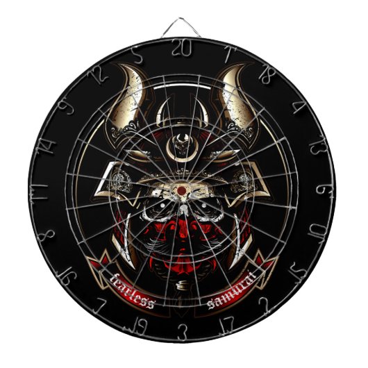 Fearless Samurai Dartbord (Voorkant)
