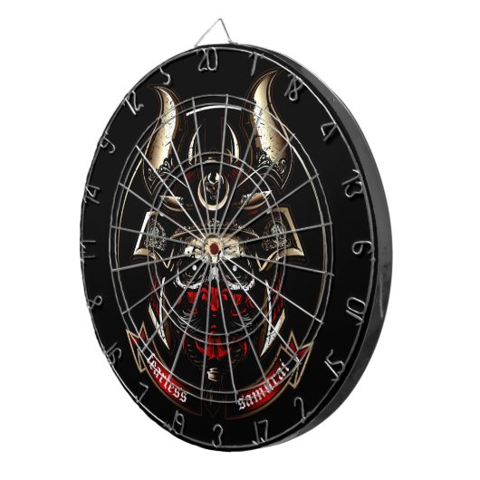 Fearless Samurai Dartbord (Voorkant Rechts)