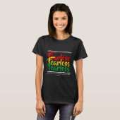 FEARLESS Scripture Christelijk Faith PSALM 27 T-shirt (Voorkant volledig)