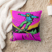 Fearless - Snowboarder Kussen (Deken)