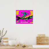 Fearless - Snowboarder Poster (Keuken)