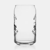 Fearless Spirit: Bold Snake en Rozen artwork Blikvorm Glas (Rechts)