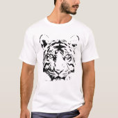 Fearless Tiger Face - Chinees jaar van tijger T-shirt (Voorkant)