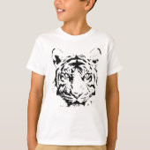 Fearless Tiger Face - Chinees jaar van tijger T-shirt (Voorkant)