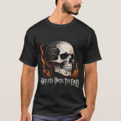 Fearless Until the End Skull T-shirt (Voorkant)