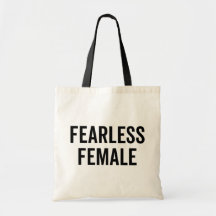 Fearless Vrouw Feminist Quote