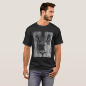 Fearless Vrouw Lion Lioness T Shirt voor mannen Vr (Voorkant volledig)