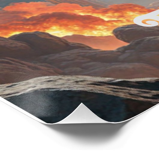 Fearless vrouw Warrior poster (Hoek)