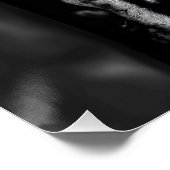 Fearlessly Watching – Hand-Drawn Wolf Forest Perfect Poster (Hoek)