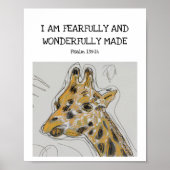 Fearme en wonderbaarlijke Baby Giraffe Poster (Voorkant)