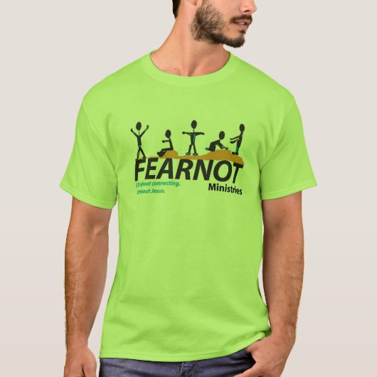 FearNot Apparel Motto T-Shirt (Voorkant)