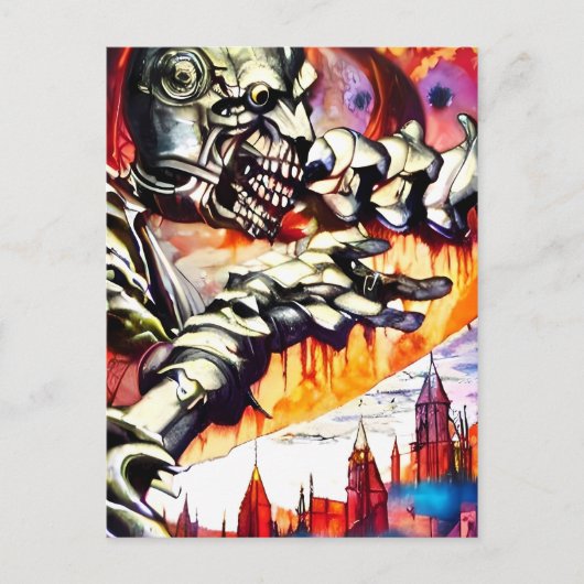 Fear's Ravager - Ken Gage Kunst Briefkaart (Voorkant)