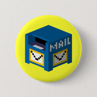 Fearsome Devoureer of Paper Correspondence Ronde Button 5,7 Cm