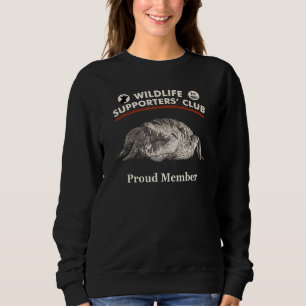 Fearsome Nile Crocodile Afbeelding for Willife Fan Trui