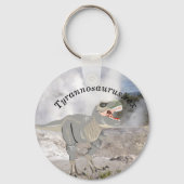 Fearsome Tyrannosaurus rex Sleutelhanger (Achterkant)