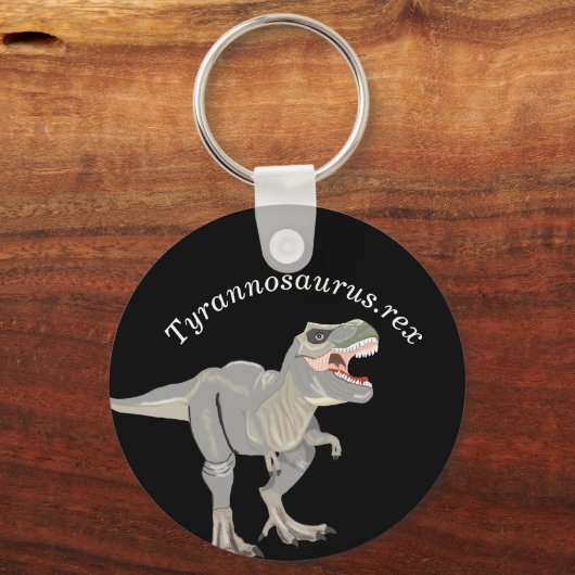Fearsome Tyrannosaurus rex Sleutelhanger (Achterkant)