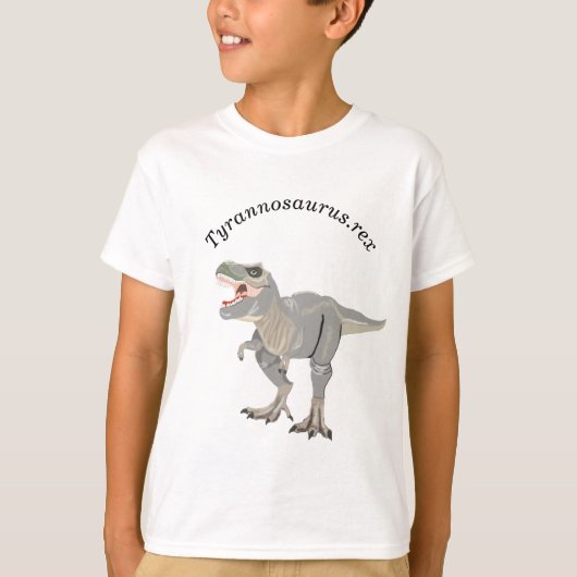 Fearsome Tyrannosaurus rex T-shirt (Voorkant)