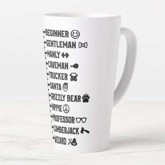 fearspagliay latte mok (Rechterhoek)