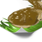 Fearully Made Baby Deer Woodland Poster (Hoek)