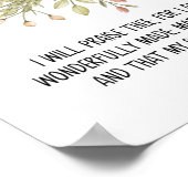 Fearully Made, Waterverf Bijbel Poster (Hoek)