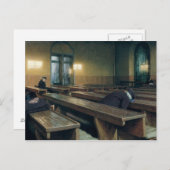 Feast Day in de Pio Albergo Trivulzio, 1892 Briefkaart (Voorkant / Achterkant)