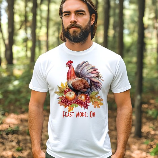 Feast Mode: Aan – Leuke Thanksgiving T-shirt