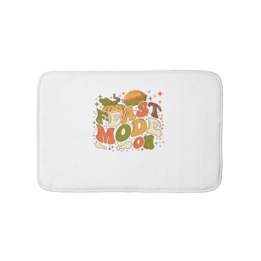 Feast Mode aan, Thanksgiving Kostuum Badmat (Voorkant)