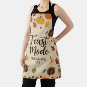Feast Mode All-Over Print Thanksgiving Schort (Insitu)