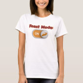 Feast Mode Autumn Thanksgiving Christian T-Shirt (Voorkant)