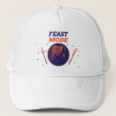 Feast Mode – Grappige Thanksgiving Trucker Hat Pet (Voorkant)