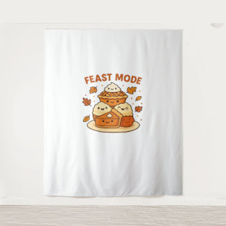 Feast Mode – Schattige Autumn Comfort Food Bord Bo Wandkleed