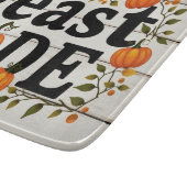 Feast Mode Thanksgiving Glass Cutting Board Snijplank (Hoek)