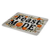 Feast Mode Thanksgiving Glass Cutting Board Snijplank (Hoek)
