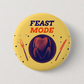Feast Mode – Thanksgiving Pin Button (Voorkant)