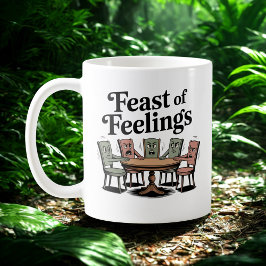 Feast of Feelings | Holiday Table Chaos Humor Koffiemok