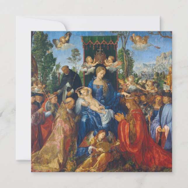 Feast of the Rosary - Albrecht Dürer, 1506 (Voorkant)