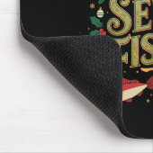 Feast Of The Seven Fishes Festive Italian Holiday  Muismat (Hoek)