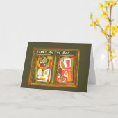 Feast on the Day Greeting Card Kaart (Gele Bloem)