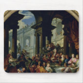 Feast onder een Ionic Portico, c.1720-25 Muismat (Voorkant)