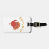 Feast over deze viering van Turkije Bagagelabel (Voorkant horizontaal)