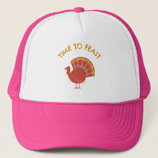 Feast over deze viering van Turkije Trucker Pet