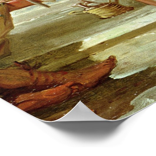 Feast van de Chinese keizer Poster (Hoek)