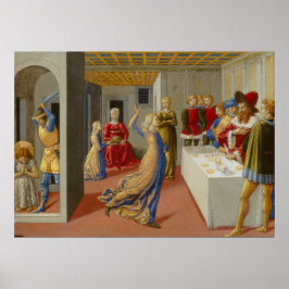 Feast van Herod - Benozzo Gozzoli Fine Art Poster